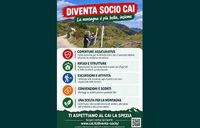 Cai La Spezia diventa cocio CAI