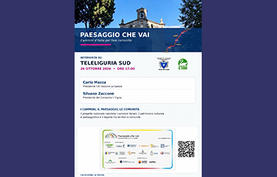 Cai La Spezia a Teleligurua sud