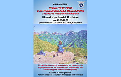 CAI La Spezia Corso Yoga